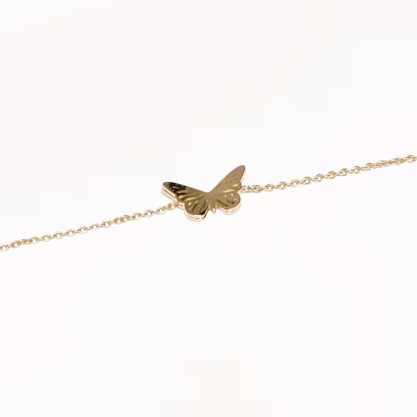 Butterfly, Everyday Bracelet (Rose or Yellow) - Image 2