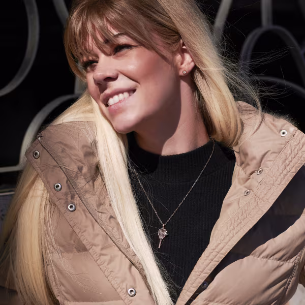 Tennis, Everyday Necklace (Rose or White) - Image 11