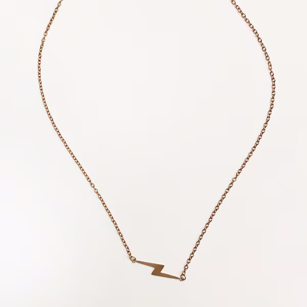 Lightning, Everyday Necklace (Rose or White) - Image 7