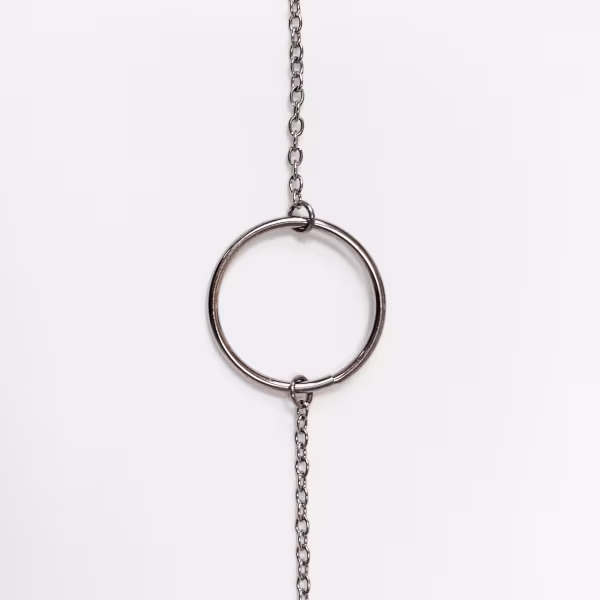 Loop, Everyday Necklace (Rose or White) - Image 9