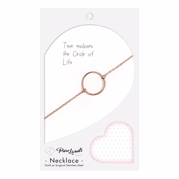 Loop, Everyday Necklace (Rose or White) - Image 4