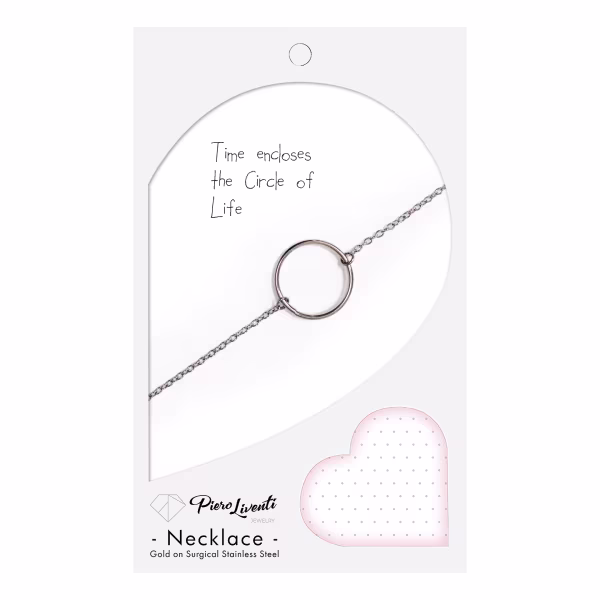 Loop, Everyday Necklace (Rose or White) - Image 11