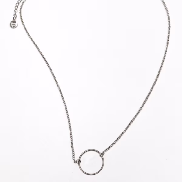 Loop, Everyday Necklace (Rose or White) - Image 10