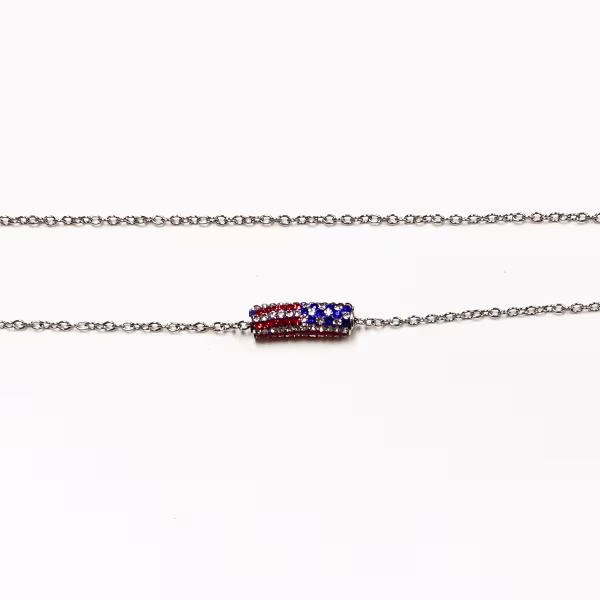 USA!, Everyday Necklace (Rose or White) - Image 2