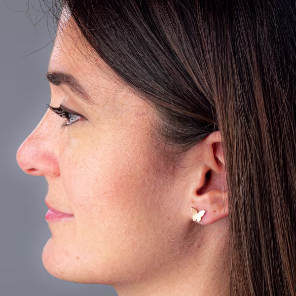 Butterfly, Everyday Earrings (Rose) - Image 3