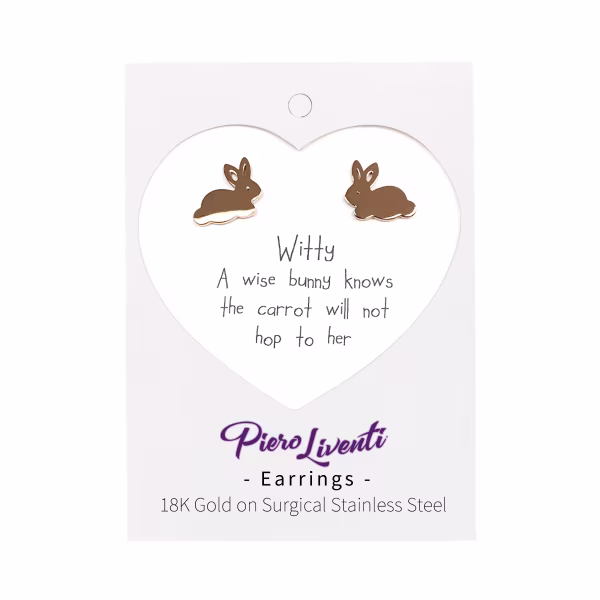 Bunny, Everyday Earrings (Rose) - Image 2