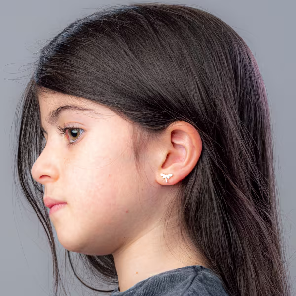 Dragonfly, Everyday Earrings (Rose) - Image 3