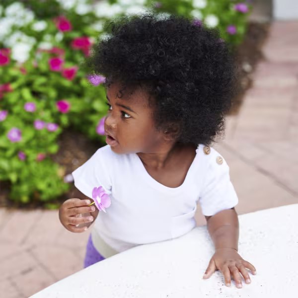 White Boogie Tees Bodysuit Tshirt - Pink Button - Image 2