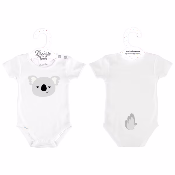 Kute Koala White Boogie Tee's Funny Tails - Image 2