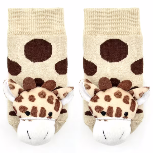 Giraffe Boogie Toes Rattle Socks - Image 2
