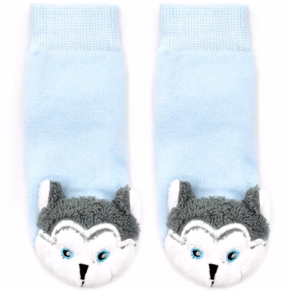Baby Wolf Boogie Toes Rattle Socks - Image 2