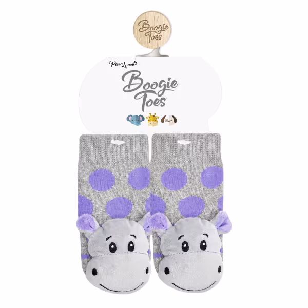 Happy Hippo Boogie Toes Rattle Socks - Image 3