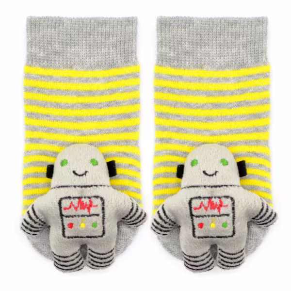 My First Robot Boogie Toes Rattle Socks - Image 5