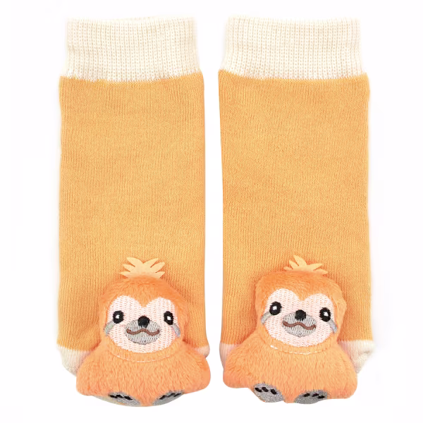 Sloth Boogie Toes Rattle Socks - Image 5
