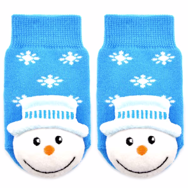 Snowman Christmas Boogie Toes Rattle Socks - Image 4