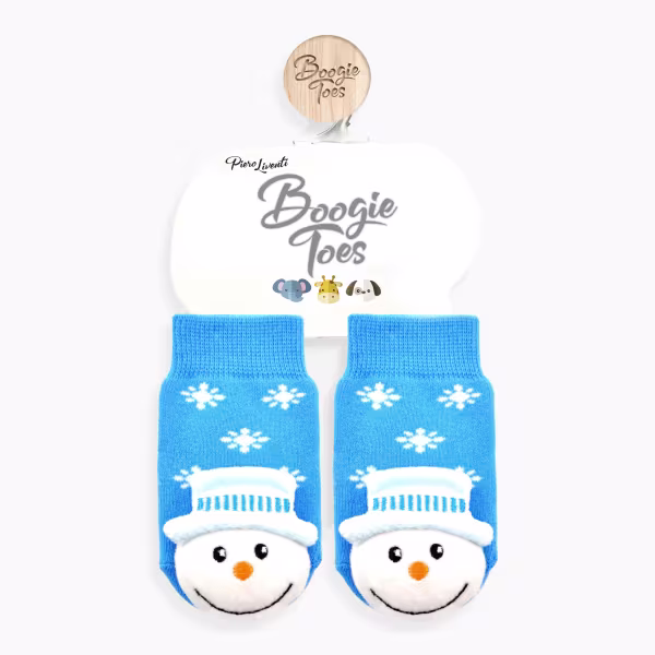 Snowman Christmas Boogie Toes Rattle Socks - Image 5