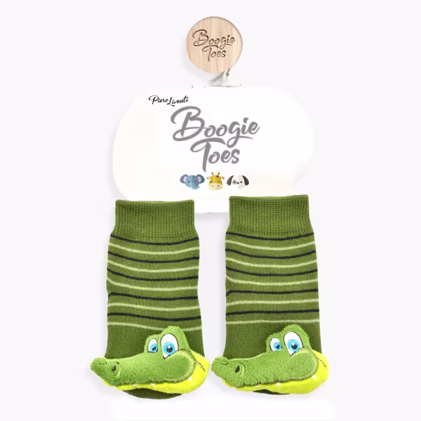 Alligator Boogie Toes Rattle Socks - Image 3