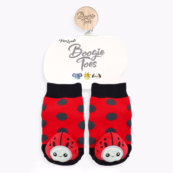 Ladybug Boogie Toes Rattle Socks - Image 4