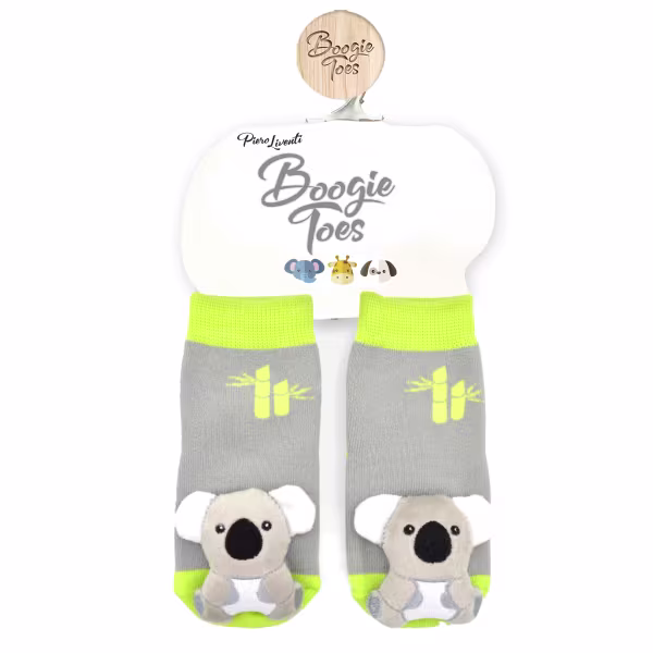 Kute Koala Boogie Toes Rattle Socks - Image 6