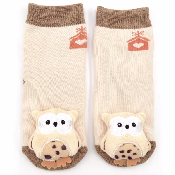 Wise Owl Boogie Toes Rattle Socks - Image 2