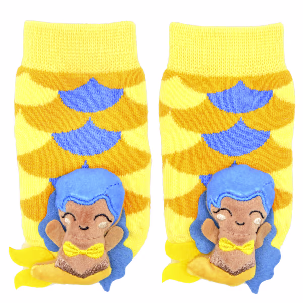 Yellow Mermaid - Boogie Toes Rattle Socks - Image 2