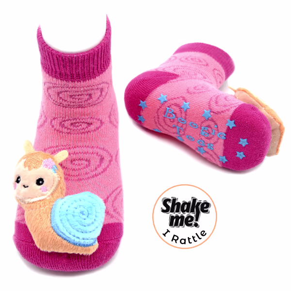 Baby Snail - Boogie Toes Rattle Socks