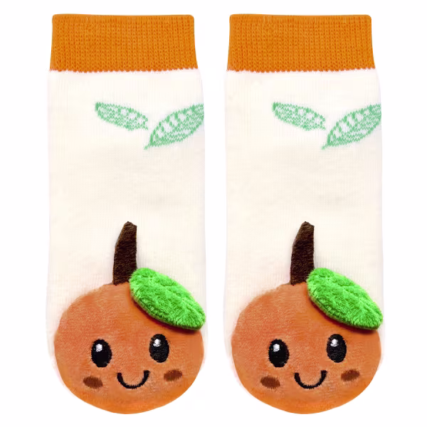 Smiley Orange, Boogie Toes Rattle Socks - Image 2