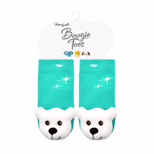 Polar Bear, Boogie Toes Rattle Socks - Image 3