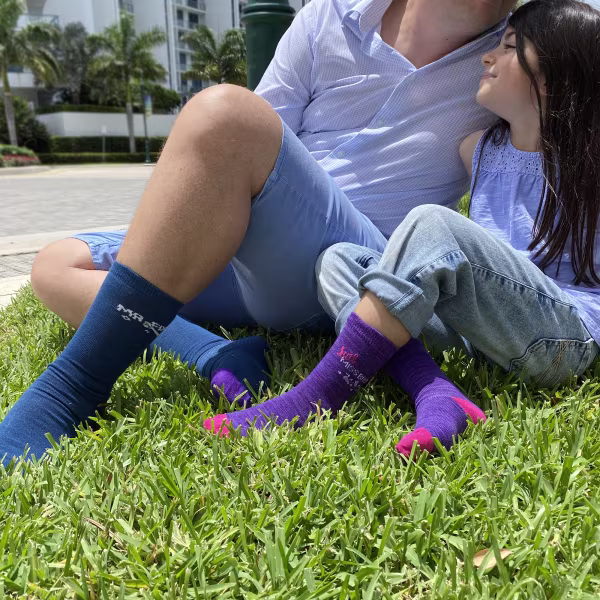 2 pair Sidekicks, Mr Fix It, Daddy and Me Socks Set - Image 3