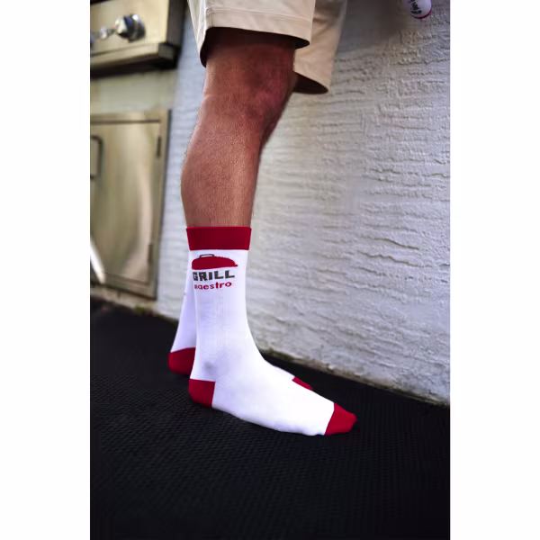 2 pair Sidekicks Grill Maestro BBQ, Daddy & Me Socks Set - Image 3