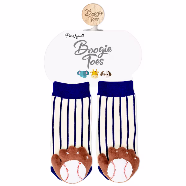 Baseball Mitt, 2-Pc Boogie Toes & Tight Baby Gift Set (6-18m) - Image 3