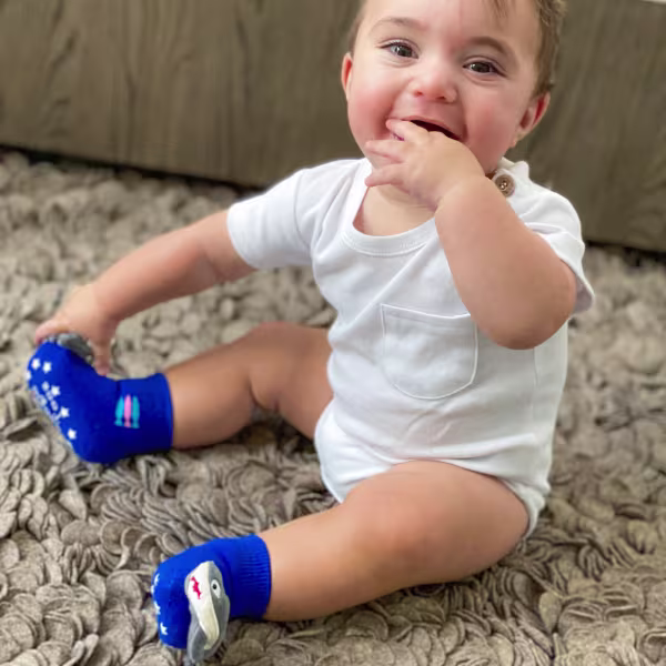 Shark, 2-Pc Boogie Toes & Tight Baby Gift Set (6-18m) - Image 2