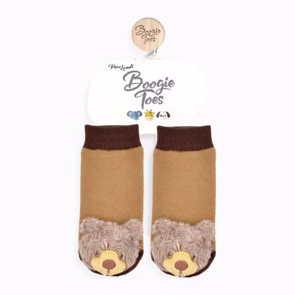 Grizzly Bear, 2-Pc Boogie Toes & Tight Baby Gift Set (6-18m) - Image 3