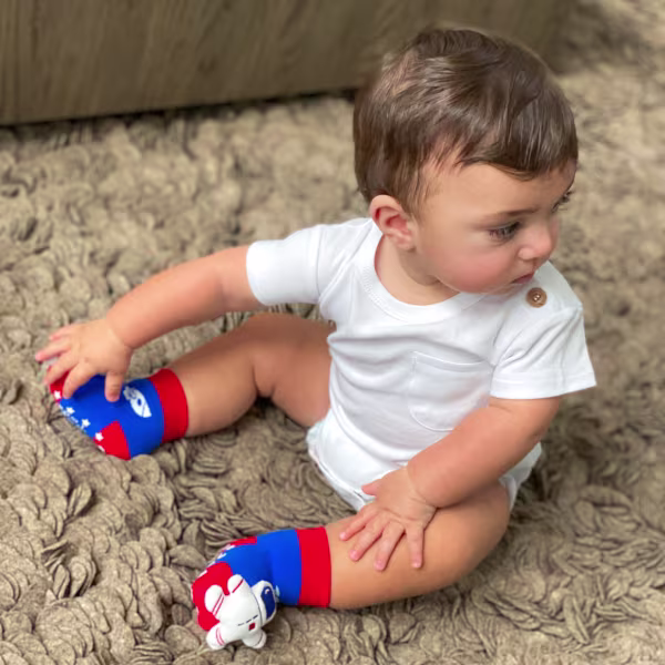 Baby Astronaut, 2-Pc Boogie Toes & Tight Baby Gift Set (6-18m) - Image 3