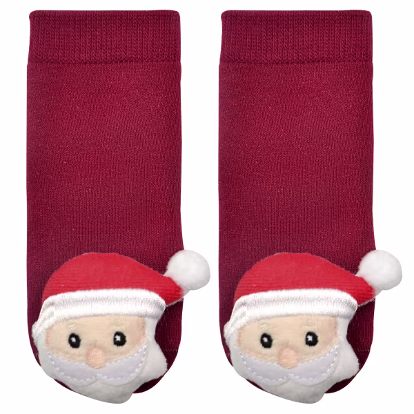 Santa, 2-Pc Boogie Toes & Tight Baby Gift Set (6-18m) - Image 2