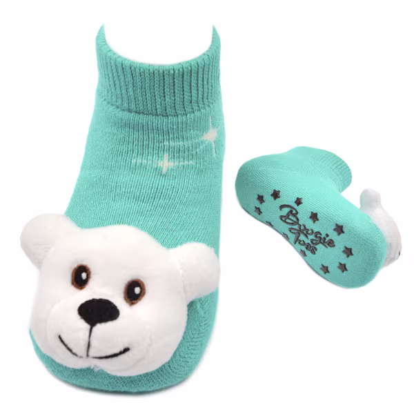 Polar Bear, 2-Pc Boogie Toes & Tight Baby Gift Set (6-18m) - Image 3