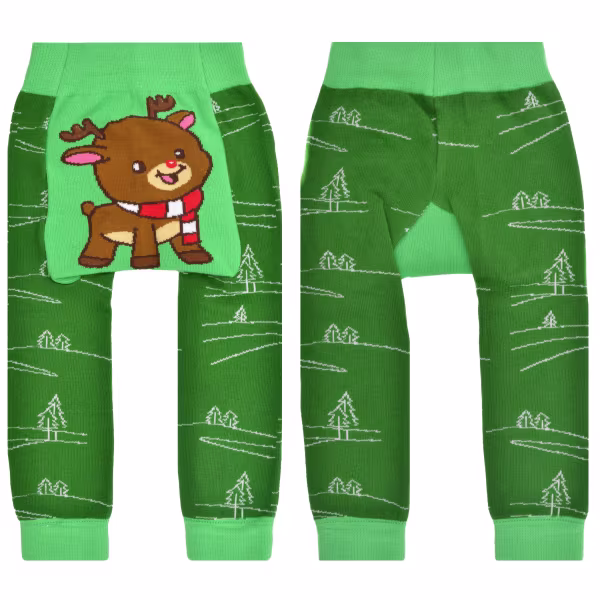 Reindeer, 2-Pc Boogie Toes & Tight Baby Gift Set (6-18m) - Image 4