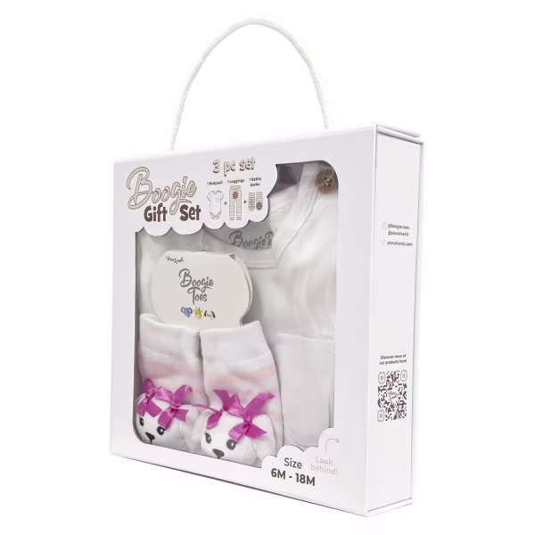 Toy Puppy, 3-Pc Boogie Toes, Tight & Tee Baby Premium Gift Set - Image 3