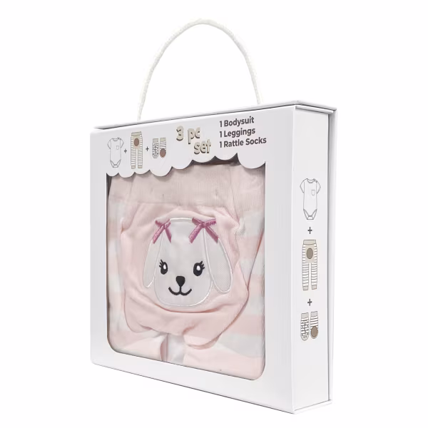 Toy Puppy, 3-Pc Boogie Toes, Tight & Tee Baby Premium Gift Set - Image 4