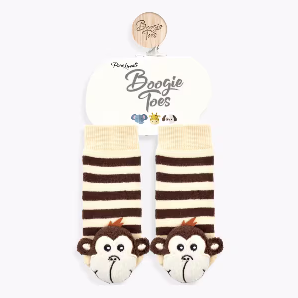 Monkey Boy, 3-Pc Boogie Toes, Tight & Tee Baby Premium Gift Set - Image 11
