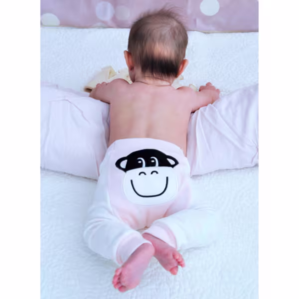 Monkey Girl, 3-Pc Boogie Toes, Tight & Tee Baby Premium Gift Set - Image 7