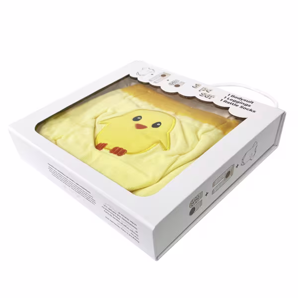 Baby Chic, 3-Pc Boogie Toes, Tight & Tee Baby Premium Gift Set - Image 6