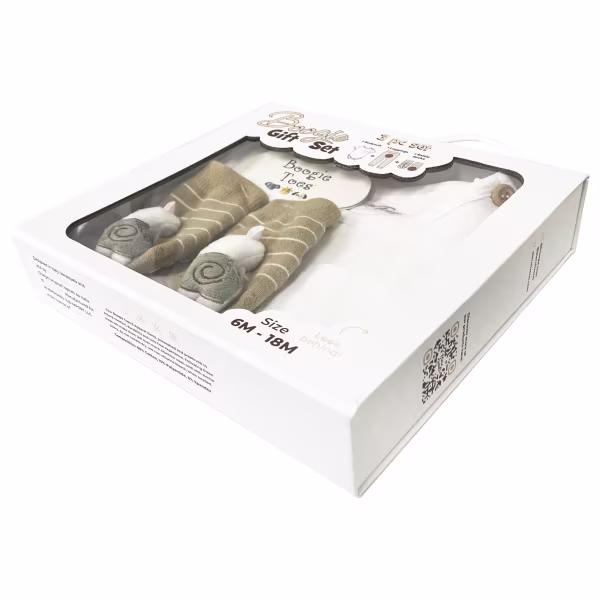 Llama, 3-Pc Boogie Toes, Tight & Tee Baby Premium Gift Set - Image 3