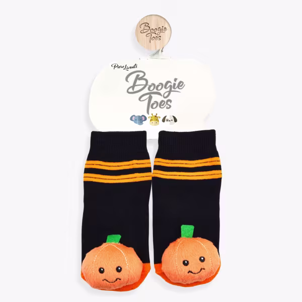 Baby Pumpkin, 3-Pc Boogie Toes, Tight & Tee Baby Premium Gift Set - Image 3