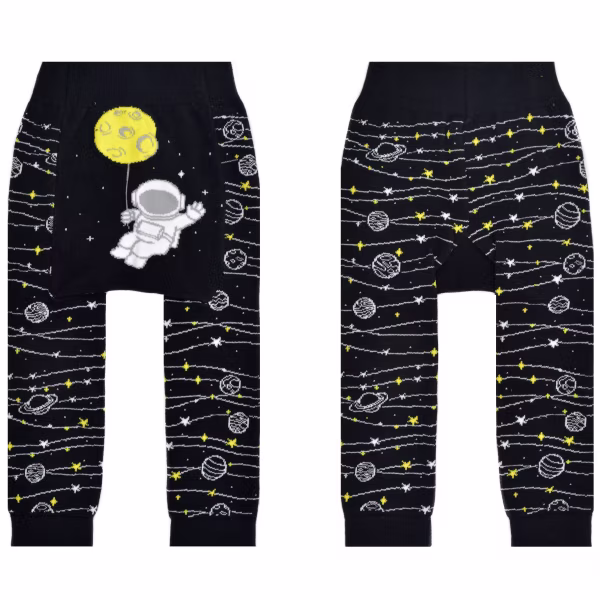 Space Astronaut, 3-Pc Boogie Toes, Tight & Tee Baby Premium Gift Set - Image 8