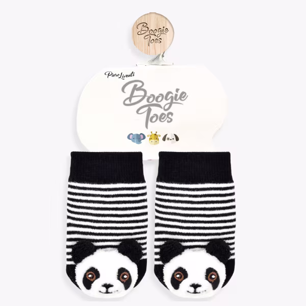 Panda & Huggie, 3-Pc Boogie Toes, Tight & Tee Baby Premium Gift Set - Image 9