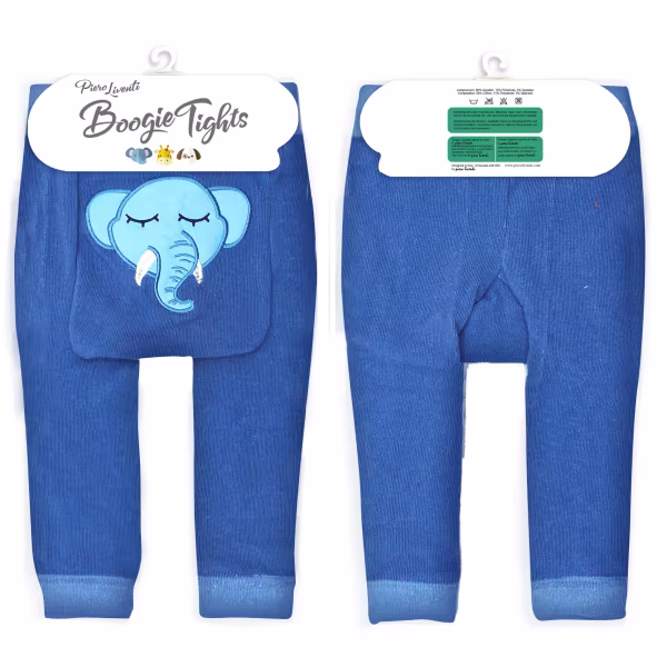 Sleepy Elephant - Boogie Tights Baby Leggings - Image 5