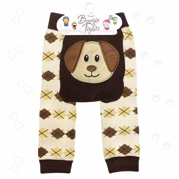 Brown Dog - Boogie Tights Baby Leggings - Image 3