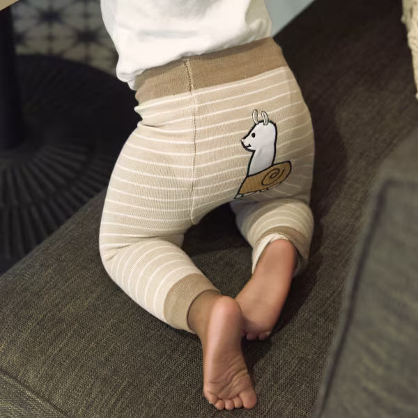 Llama - Boogie Tights Baby Leggings - Image 4