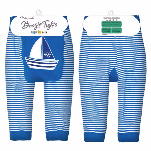 Sailboat - Boogie Tights Baby Leggings - Image 5